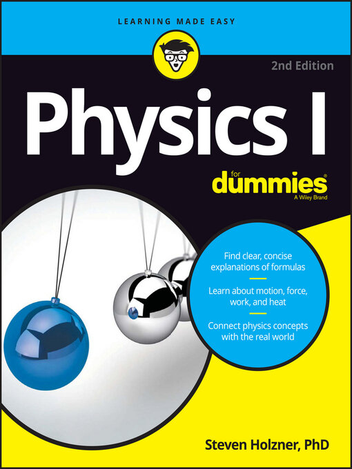 Title details for Physics I For Dummies by Steven Holzner - Wait list